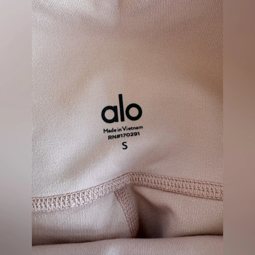 Alo Yoga 7/8 High Waist Airbrush Legging - Pink Quartz